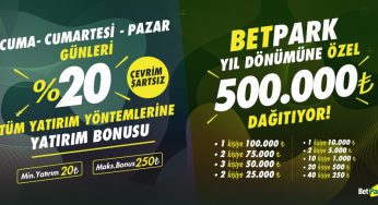 Betpark’ta Çılgın Haftasonu